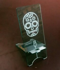 Laser Cut Cell Phone Holder Acrylic 3mm SVG File