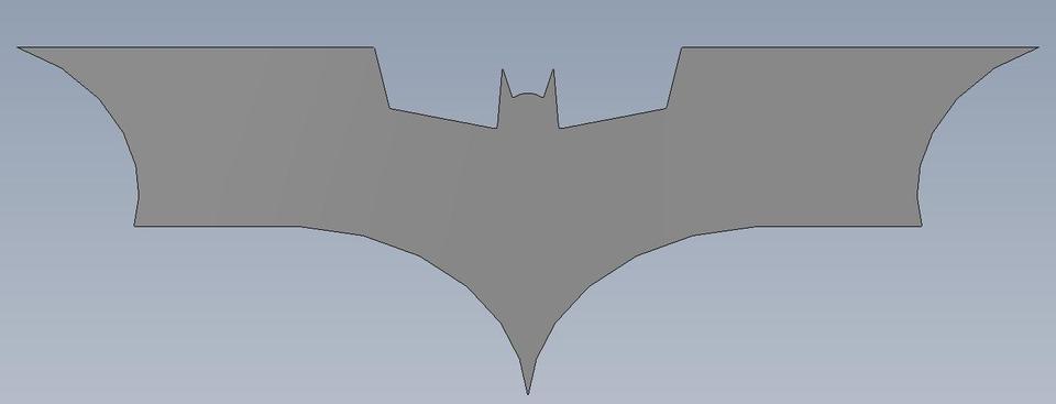 Batarang The Dark Knight Dxf File Free Download 3axisco