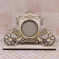 Cinderella Picture Frame Free Vector