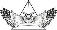 Owl Vector Design Free Vector