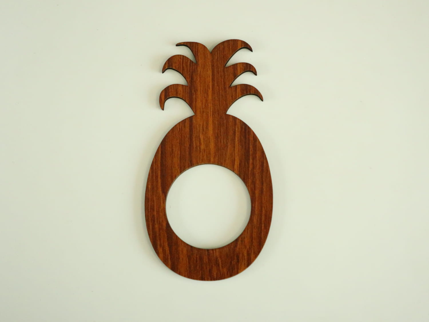 Laser Cut Pineapple Napkin Ring SVG DXF CDR AI PDF Free Download - 3axis.co - 3D model önizlemesi