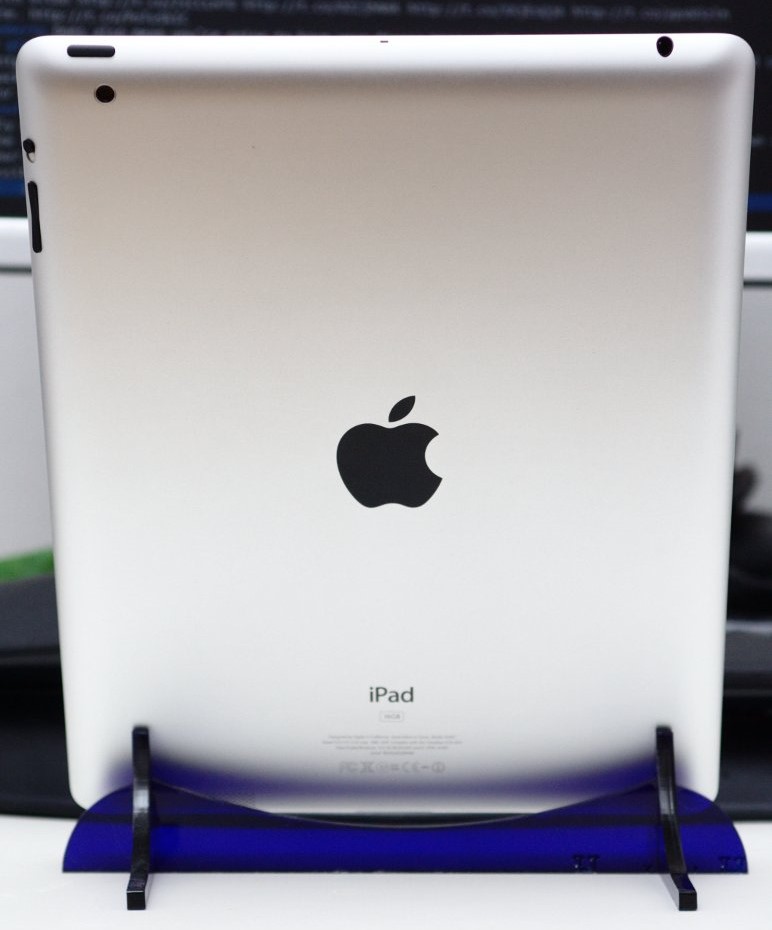 Laser Cut iPad Stand 5mm Perspex DXF File