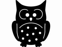 Buho (Owl) dxf File