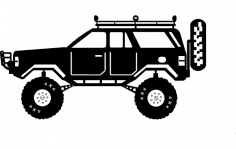 Jeep Cherokee dxf File