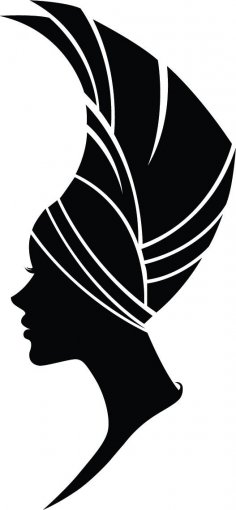 Woman Silhouette Vector Art jpg Image