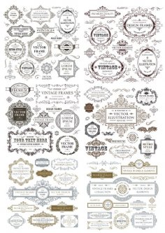 Vintage Collection Free Vector