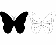 Butterfly 28 dxf File