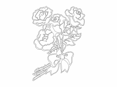 Flowers 1 dxf File