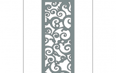 S42 Grille Pattern dxf File