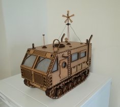 Laser Cut Kharkovchanka 3D Puzzle DXF File