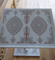Laser Cut Quran Holder Ramadan Decoration Quran Stand Free Vector