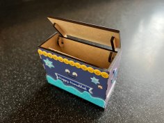 Laser Cut Gift Card Box SVG File
