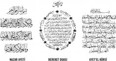 Islamic Muslim Art Ayatul Kursi Free Vector