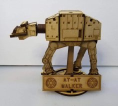 Laser Cut Star Wars AT-AT Walker SVG File