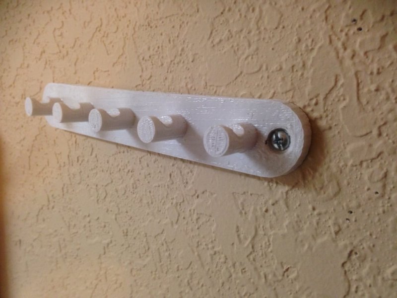 Key Rack 3D Printer Model Download Free STL File - 3axis.co