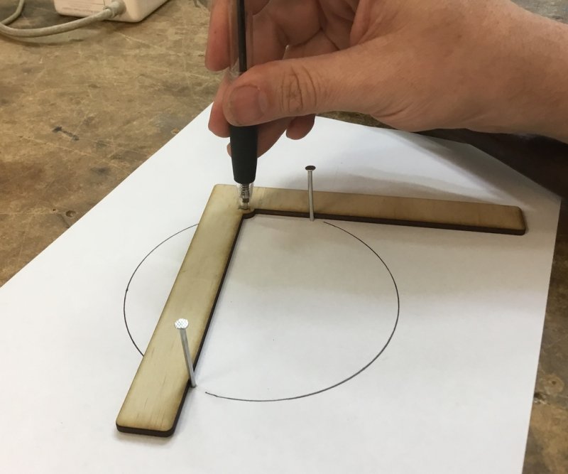 Laser Cut Tangent Ruler Free Vector Download - 3axis.co - 3D model önizlemesi