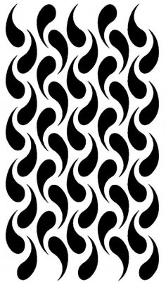 Weave Pattern Vector dxf File