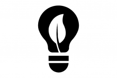 Light Bulb dxf File