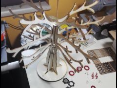 Laser Cut Big Jewelry Tree