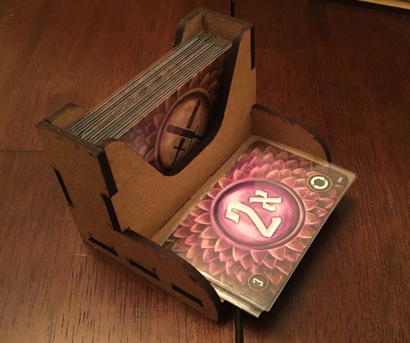 Laser Cut Gloomhaven Battle Deck Holder Free Vector Download - 3axis.co - 3D model önizlemesi