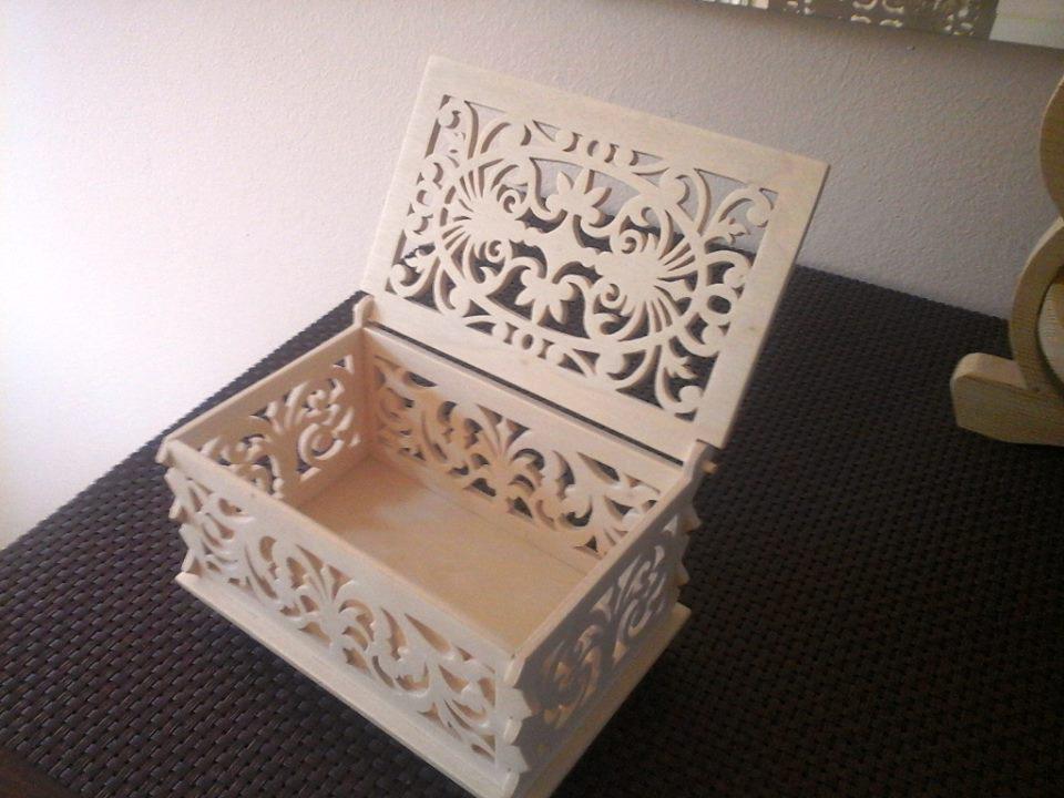 Box With Lid Scroll Saw Pattern Pdf File Free Download 3axis Co