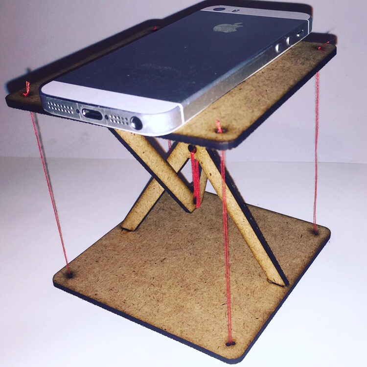 Laser Cut Anti Gravity Stand Tensegrity Table Free Vector