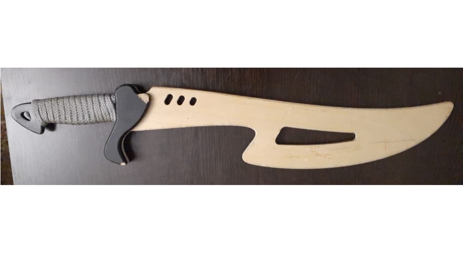 Laser Cut Wooden Axe And Sabre Free Vector