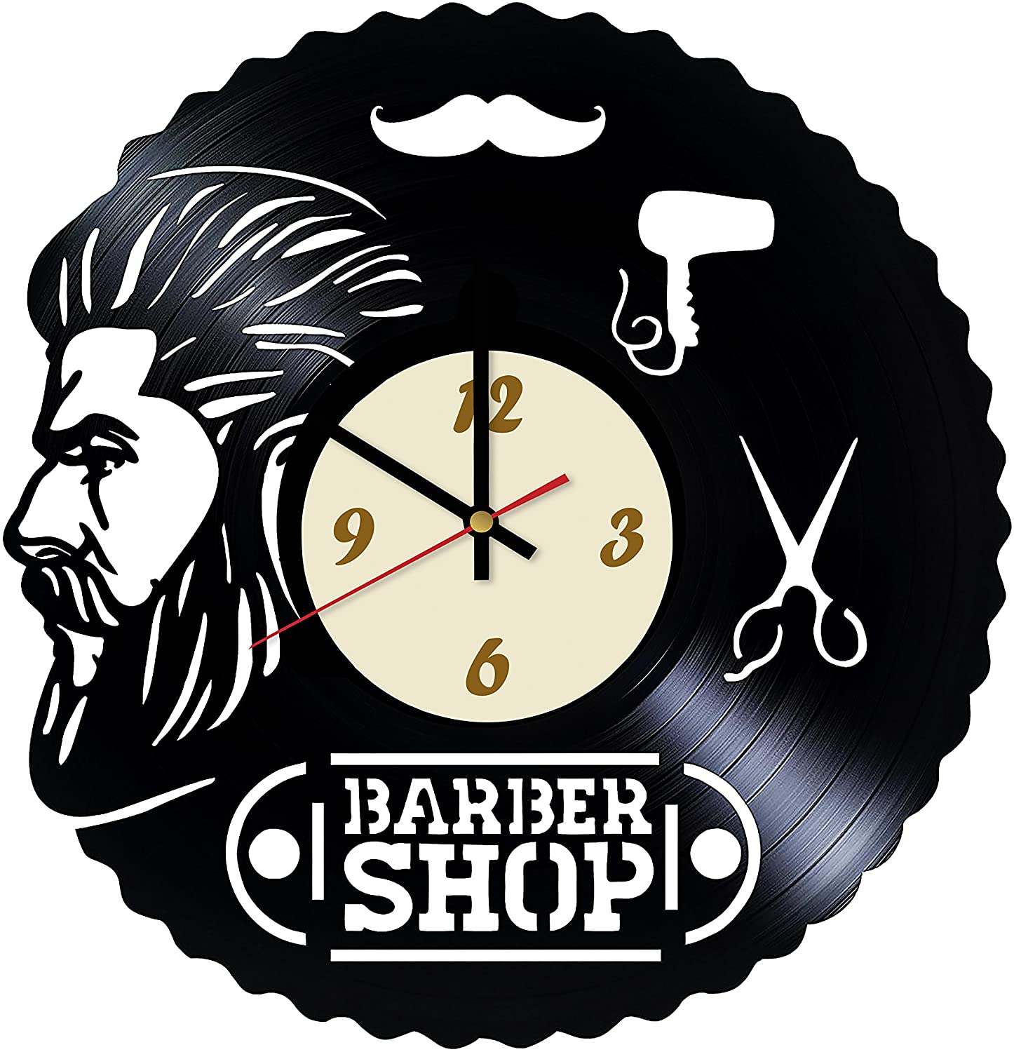 Barber shop flyer template Royalty Free Vector Image