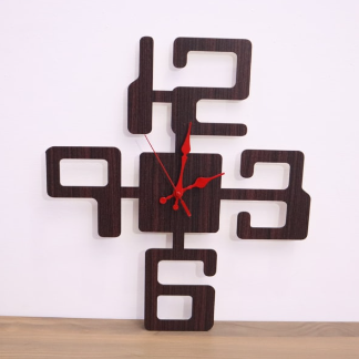 Laser Cut Cool And Unique Wall Clock DXF File