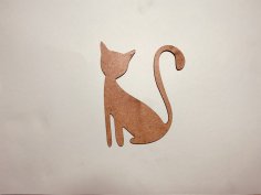 Laser Cut Cat Unfinished Wood Cutout Shape Free Vector