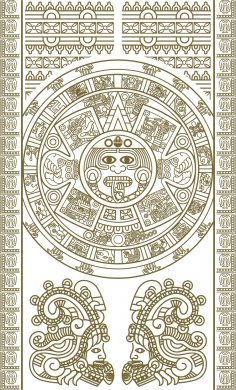 Maya Totem Vector Free Vector