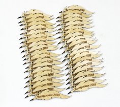 Laser Cut Feather Quill Pen Qalam Peacock Feather Pen Free Vector
