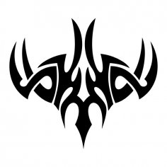 Vector tribal tattoo jpg Image