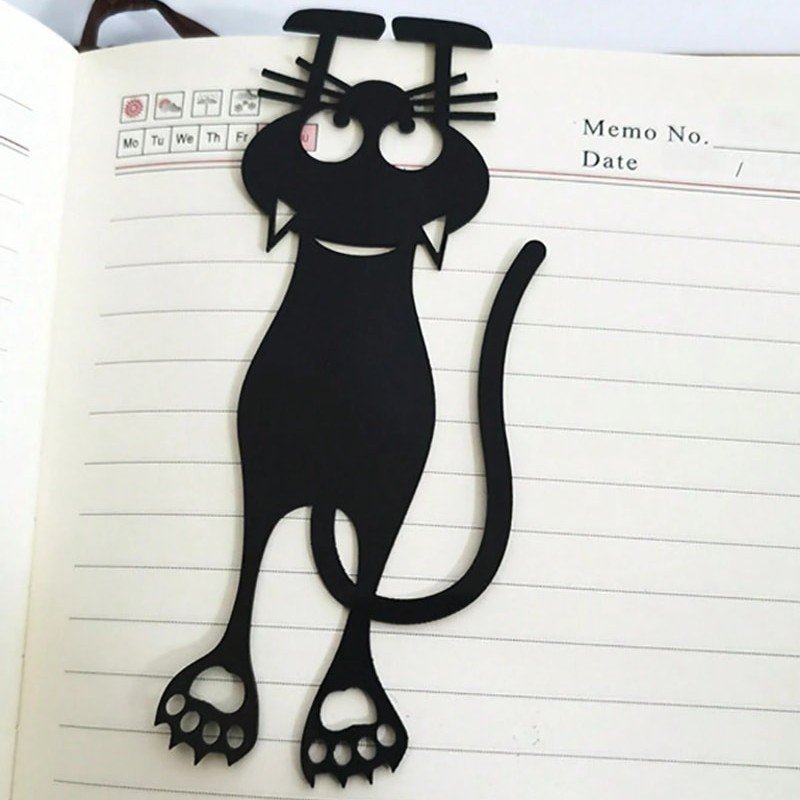 Laser Cut Creative Cat Shaped Bookmark Free Vector Download - 3axis.co - 3D model önizlemesi