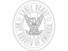 Eagle Scout dxf File