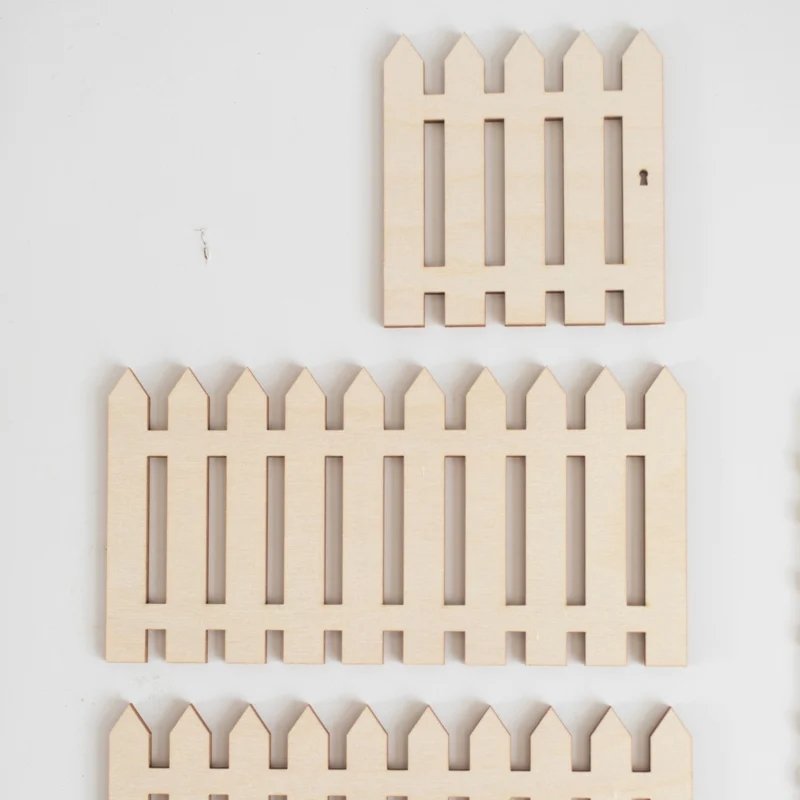 Laser Cut Garden Fencing Free Vector Download - 3axis.co - 3D model önizlemesi