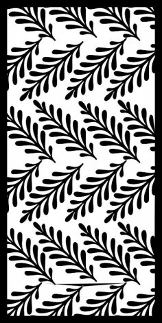 Black And White Flower Pattern Free Vector