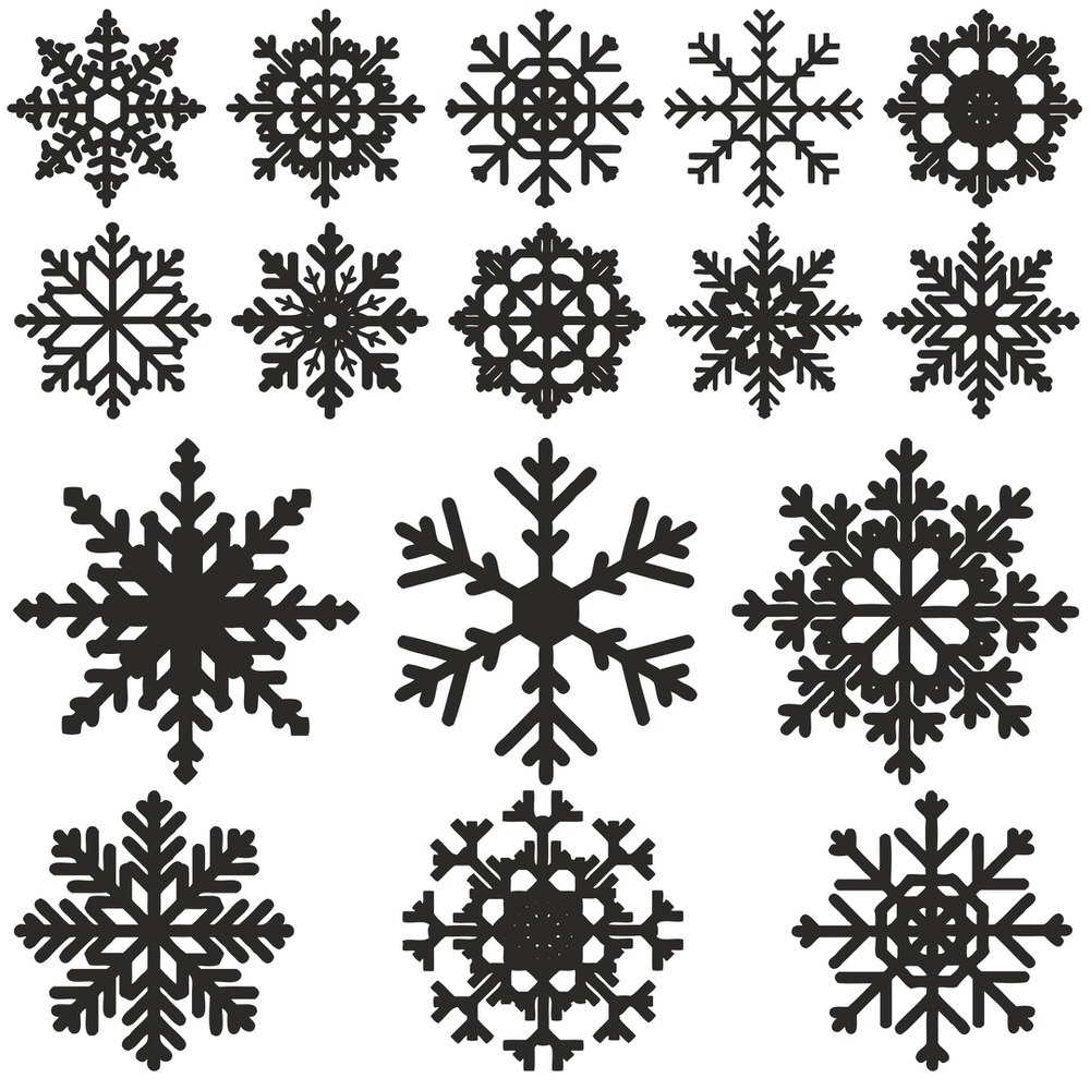 Download Snowflake vector Free Vector cdr Download - 3axis.co