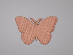 Laser Cut Butterfly Unfinished Wood Cutout Shape Free Vector