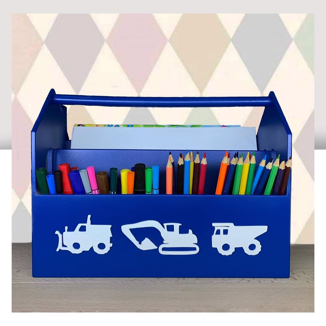Laser Cut School Stationery Creative Gift Pen Pencil Holder Container Box Set For Children 6mm Free Vector