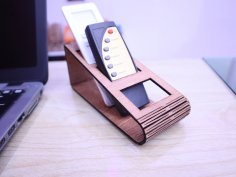 Laser Cut Remote Control Stand Remote Holder 3mm Free Vector