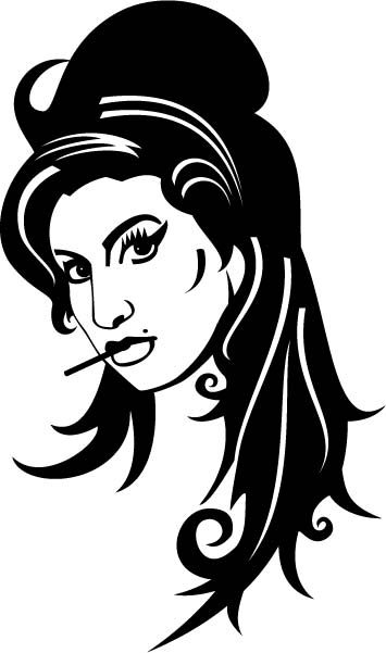 Amy Winehouse Vector Eps Free Vector Download 3axis Co