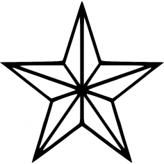 Star dxf File