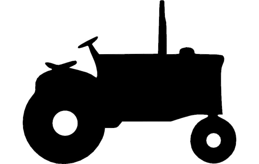 Download Tractor Silhouette Dxf File Free Download 3axis Co