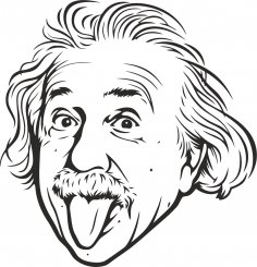 Albert Einstein Vector Free Vector