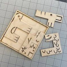 Laser Cut Animal Puzzle