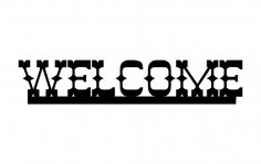Welcome west dxf File