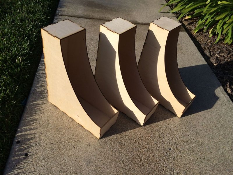 Magazine Rack Cut Out Laser Cut Wooden Magazine Rack DXF File Free Download - 3axis.co