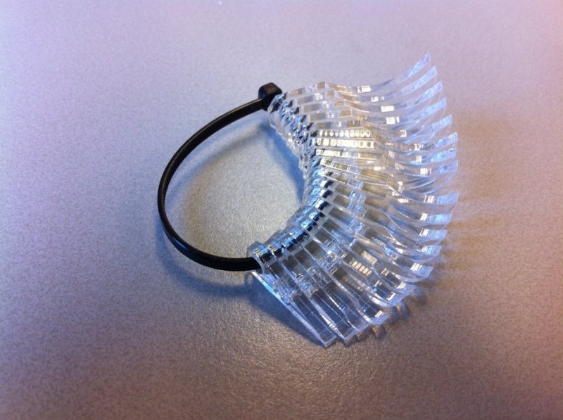 Laser Cut Radius Gauge Free Vector Download - 3axis.co - 3D model önizlemesi