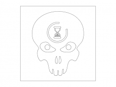 halo-3-lag-skull dxf File